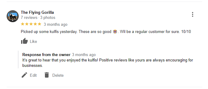 Handmade Kulfi In New Zealand Google My Business Review 1